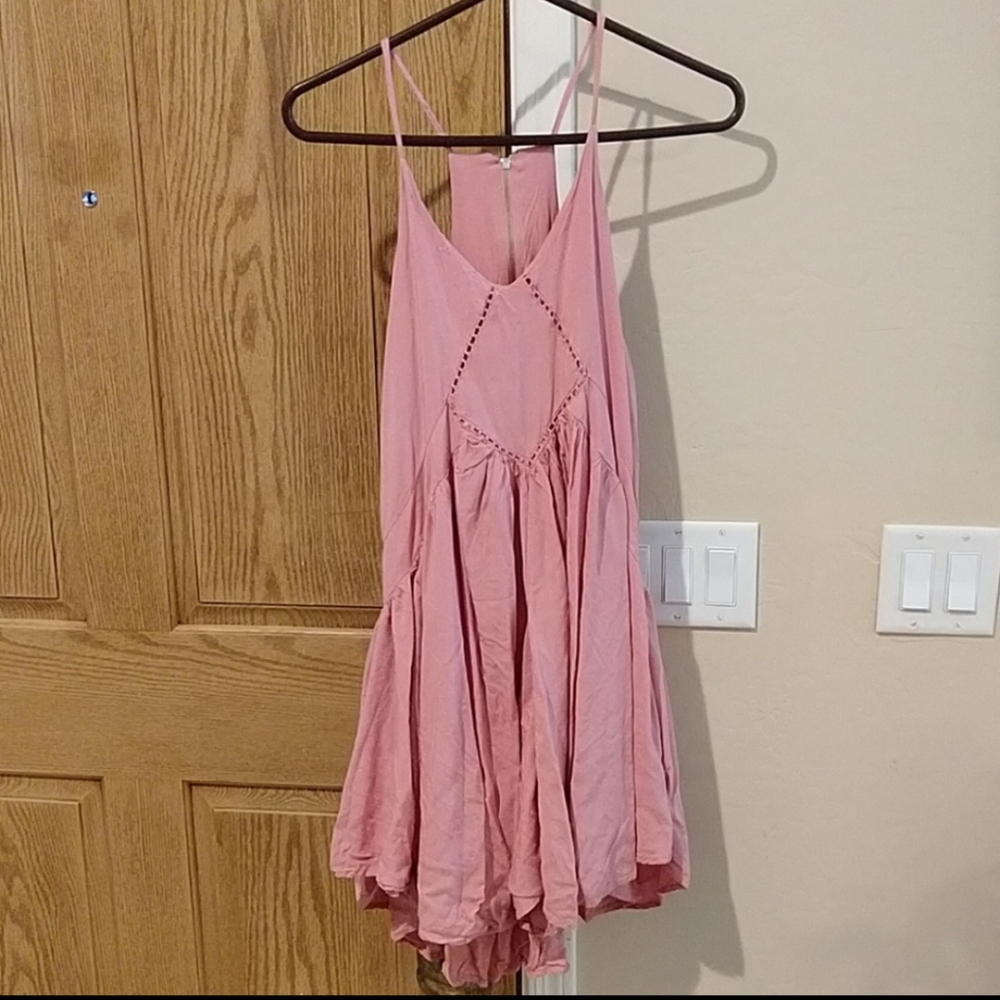 Romeo & Juliet Couture, pink spaghetti strap